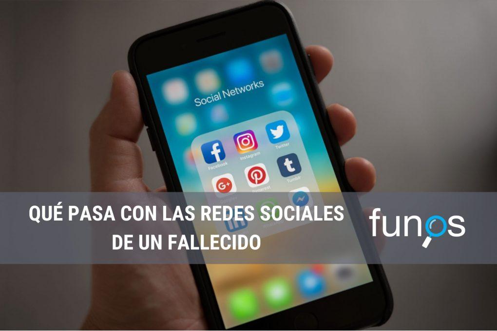 Post sobre ¿Qué pasa con las redes sociales de una persona fallecida? en Funos