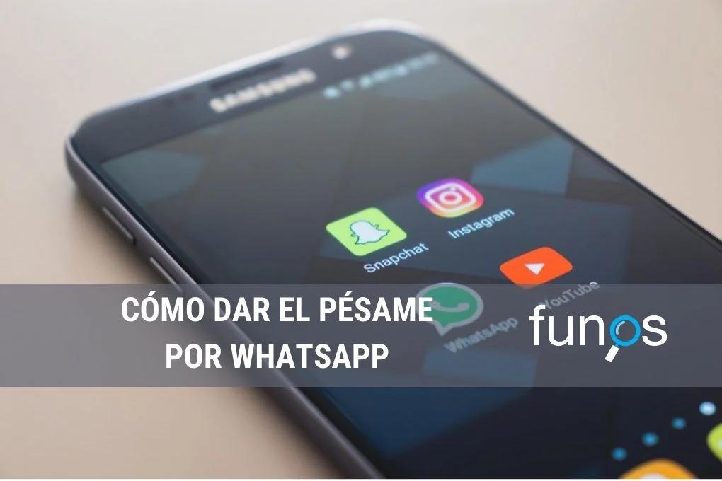 Post sobre Cómo dar el pésame por WhatsApp + Imágenes y plantillas gratis en Funos