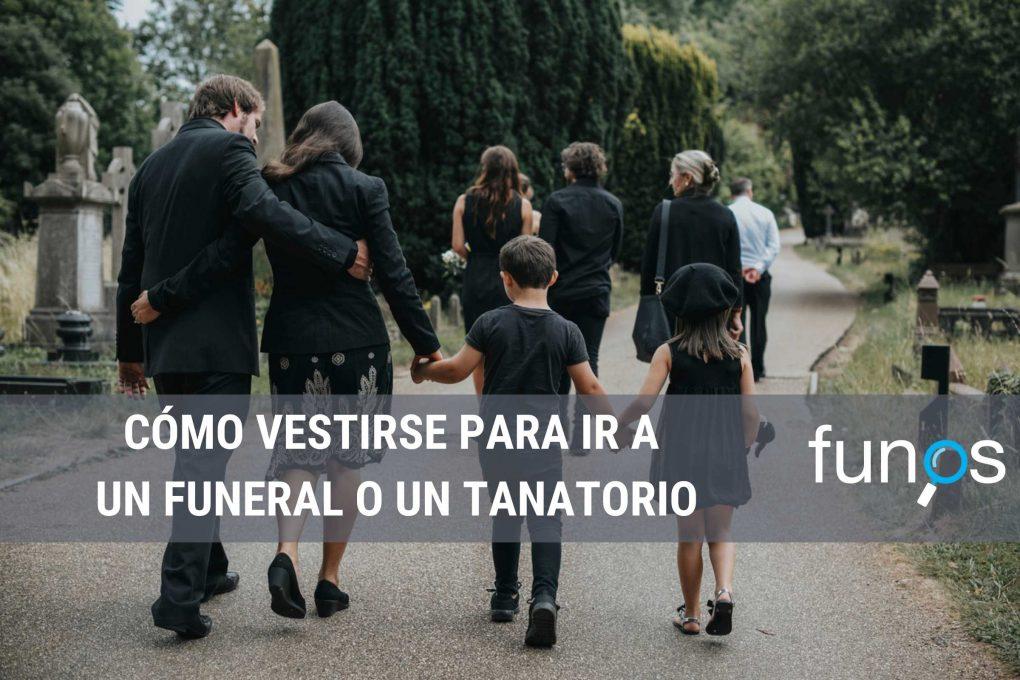 Post sobre Cómo vestirse para ir a un funeral o tanatorio en Funos