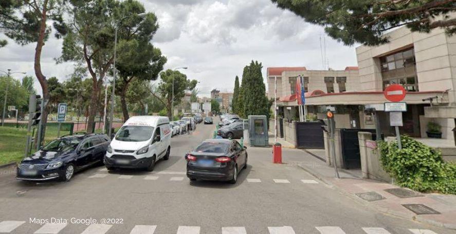 Tanatorio M30 Madrid parking